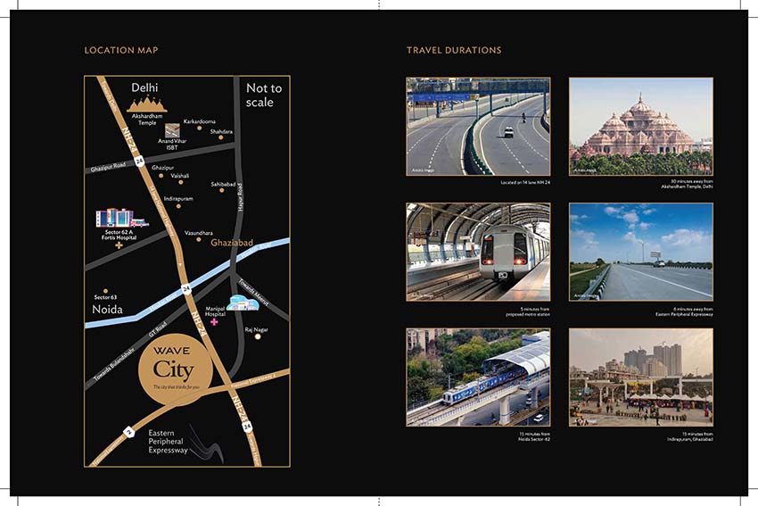 Veridia Wave City location map